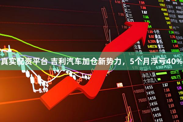 真实配资平台 吉利汽车加仓新势力，5个月浮亏40%